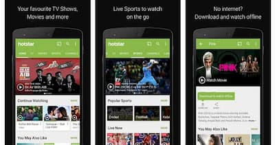 Download hotstar app 