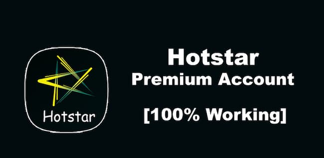 hotstar premium account