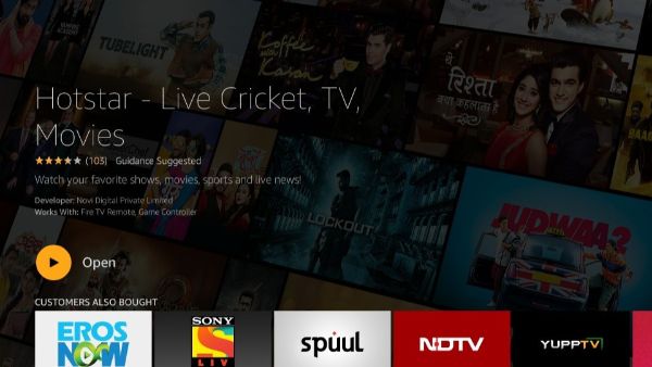 download hotstar on firestick