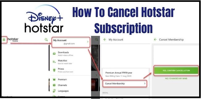 How To Cancel Hotstar Subscription