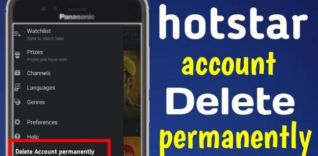 How to Delete Hotstar Account