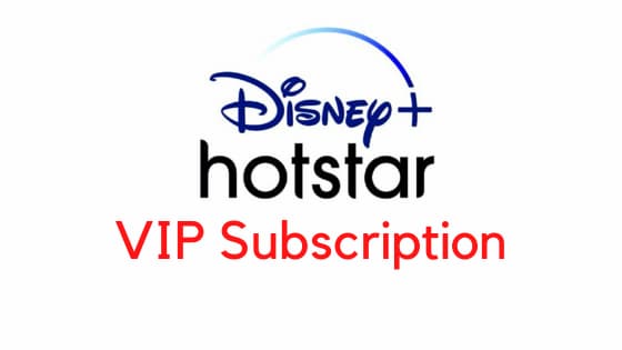 hotstar vip subscription