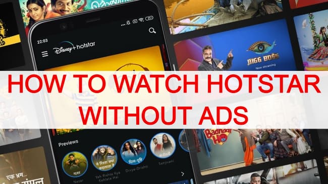 how to watch hotstar app without ads